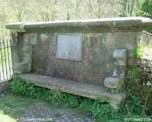 Solly Memorial Seat, Cressbrook, Derbyshire