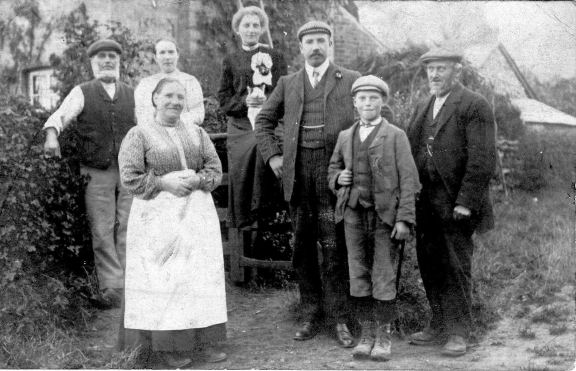 Is the gentleman with the white beard Albert with his wife Mary Ann in the white apron?