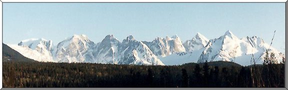 The Seven Sisters Mountains, Kitwanga, British Columbia