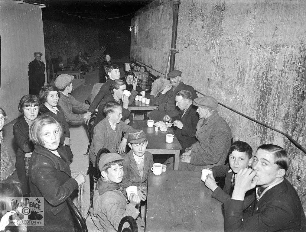 Sheltering from air raids in the Ramsgate Tunnels system