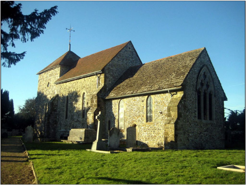 St Mary’s, Sullington, where Colin Sole’s ancestor’s were baptised