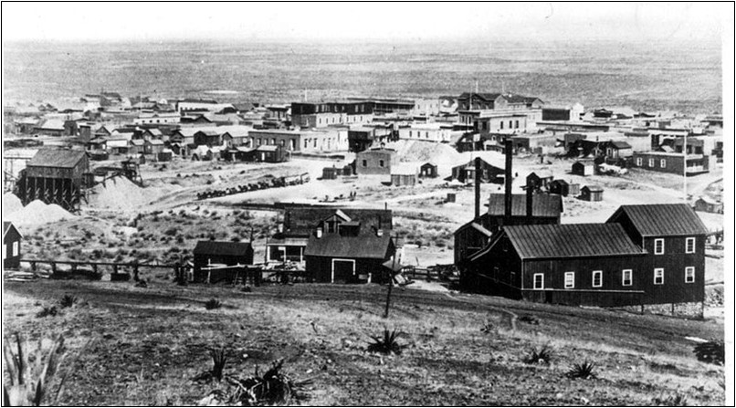 The town of Tombstone, about 1881
