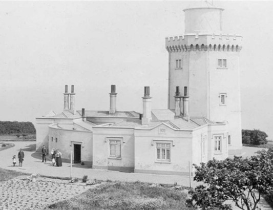 Upper South Foreland Light from about 1900