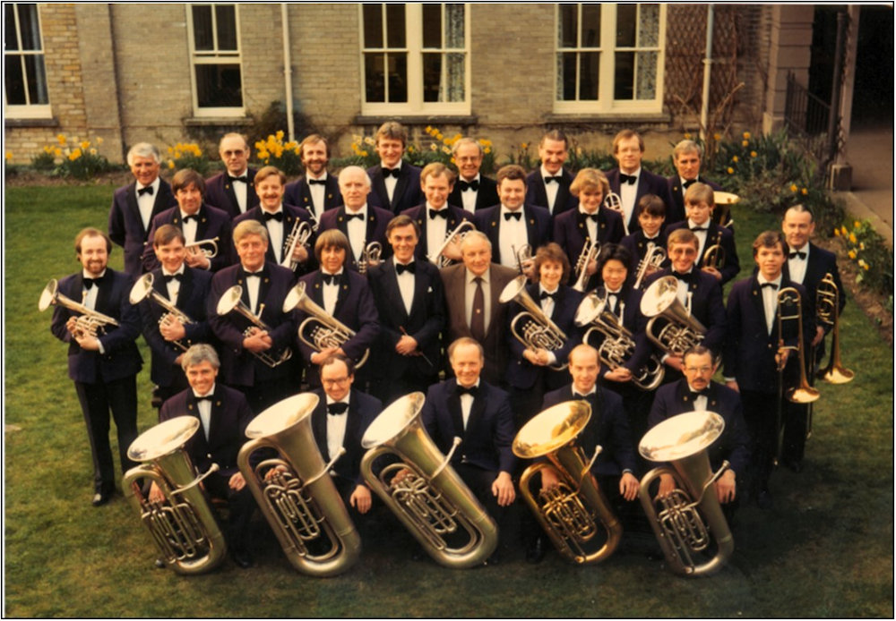 Stamford Town Band, Fred is fifth from the left on the back row