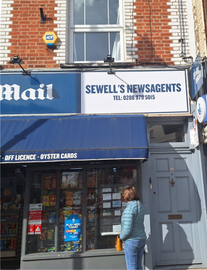 Sewell Newsagent East Molesey 2