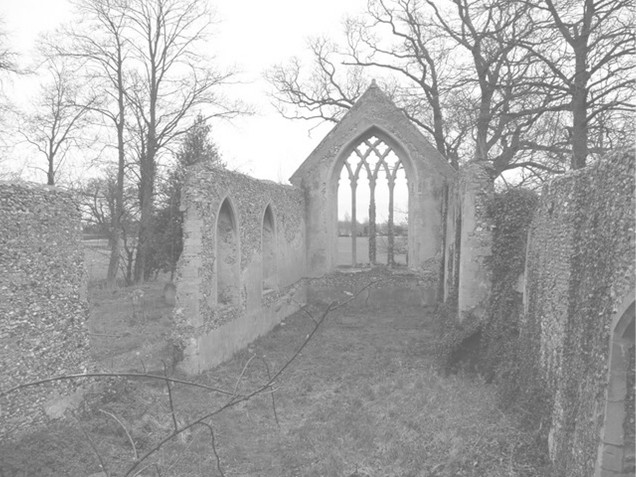 Mary Acland Sole and Frank Hilary Anslow Sole married at
St Mary’s Church Tivetsall in 1917. It is now ruined. This file is licensed under the Creative Commons Attribution-Share Alike 2.0 Generic license. and is attributed to Jonathan Billinger