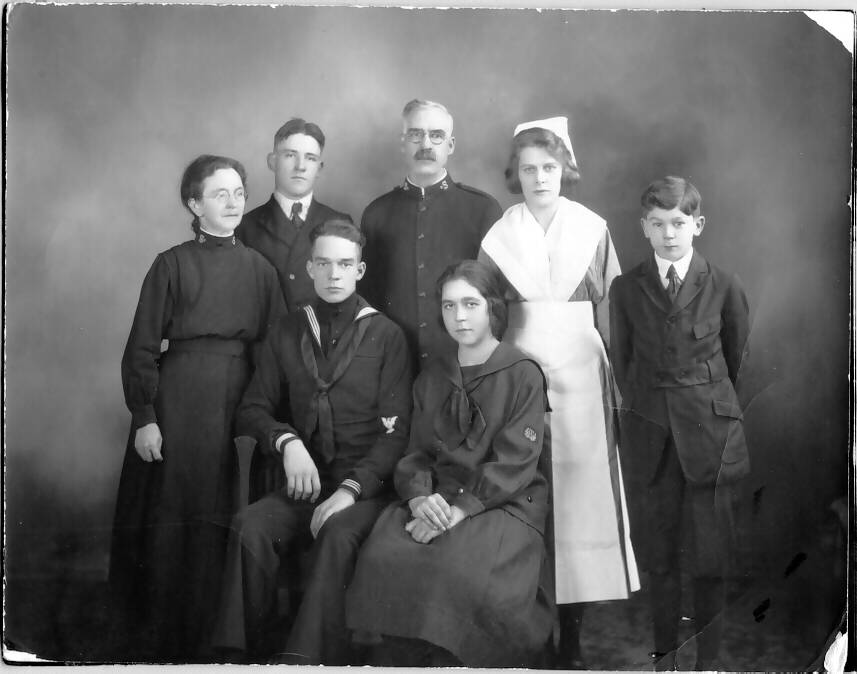 Herbert Harry Saull & family