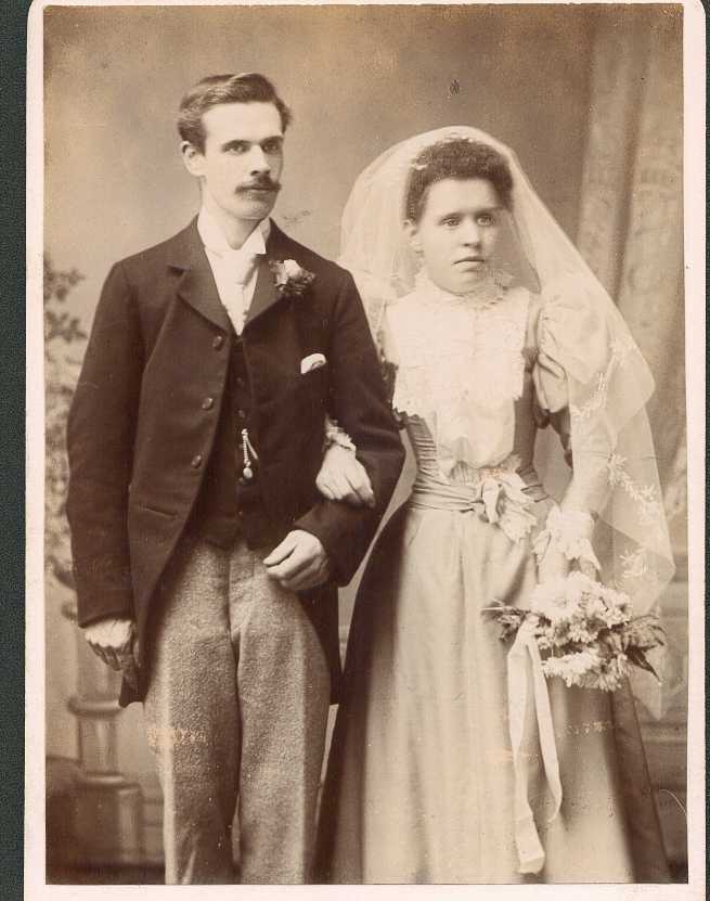John Edward Soale & Mary Elizabeth Jiffkins, married 24th July 1897