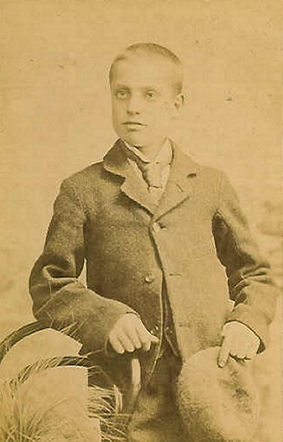 My maternal grandfather: Charles Joseph Sole (b: 23 May 1885) as a boy - year of photo unknown.