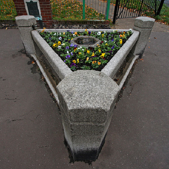 Horse Trough outside Sewell Park, Norwich