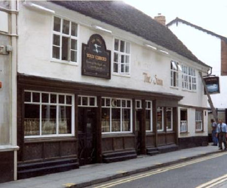 The Swan Inn, King Street, Ipswich. This Saul family were Landlords there for more than 50 years 